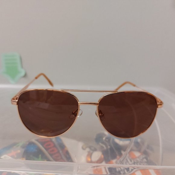 Foster Grant Polarized Aviator Style Sunglasses SR0623 Prelude Rose - Picture 2 of 12